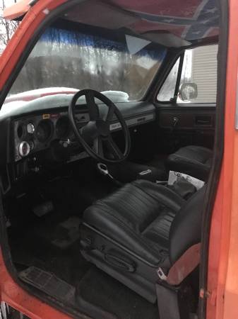 mud truck interior